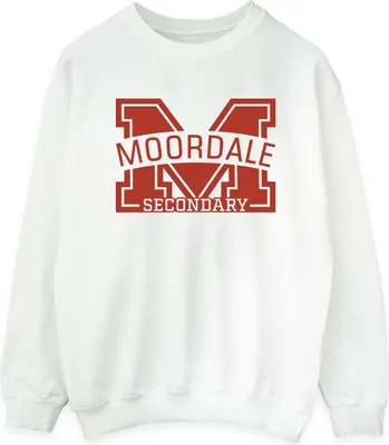Produktbild von Netflix - " Education Moordale" Sweatshirt für Damen BI34597 (S) (Weiß)