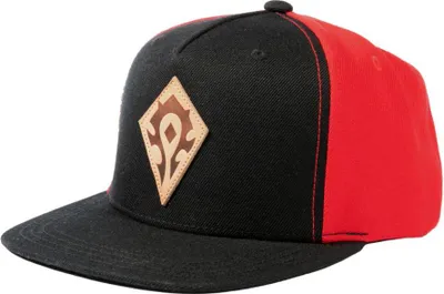 Produktbild von Cap World of Warcraft - Horde Leather Emblem