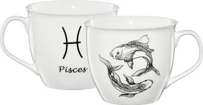 Produktbild von Kaffeebecher Zodiac 550 ml Fische AMBITION
