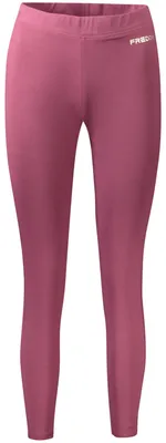 Image de Leggings violet pour femmes avec taille élastique et impression stylée