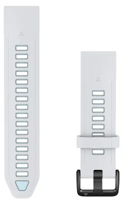 Produktbild von Garmin QuickFit Armband Silikon Steinweiss/Ice Blue