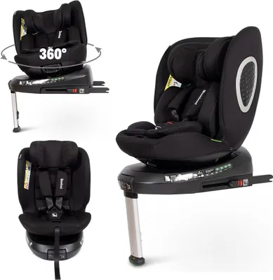 Image de Baninni 360° i-Size siège auto 40-150cm - 36kg Tullio Noir