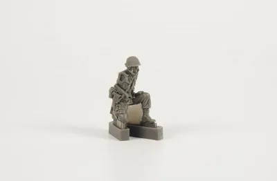Produktbild von CMK American soldier with M18 47mm Recoilles Rifle (Bazooka),late WWII/Korean war 1:35