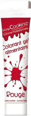 Produktbild von Rotes Lebensmittelfarbgel 60 g