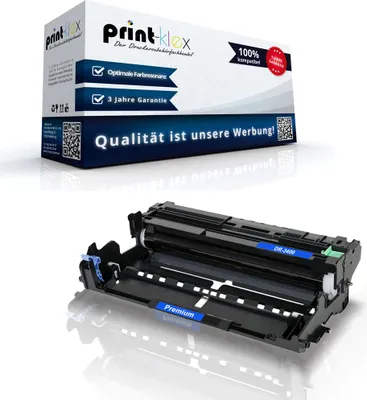A product shot of a printer drum unit and its packaging.