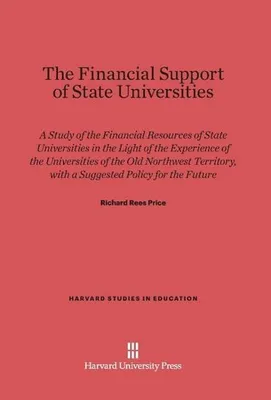 Produktbild von The Financial Support of State Universities