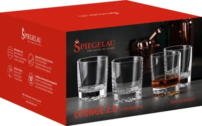 Image de Verres à whisky Spiegelau Lounge 2.0 – Coffret de 4 pièces