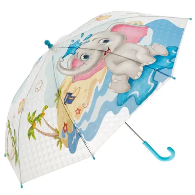 Produktbild von Kinder Regenschirm / Ø83x66cm / "Elefant"