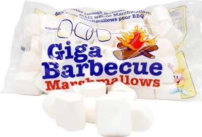 Produktbild von Mr. Mallo XXL Marshmallows 750G [ZUM GRILLEN & FÜR LAGERFEUER] - Riesen Weiße Marshmallow - Fluffige BBQ marshmallows - Glutenfrei & Fettfrei