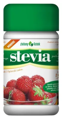 STEVIA PUDER 150 g - ZIELONY LISTEK