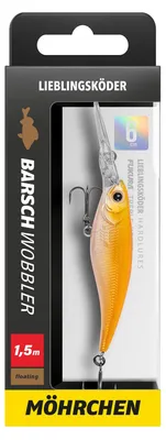 Produktbild von Lieblingsköder Barschwobbler 6,0cm Möhrchen