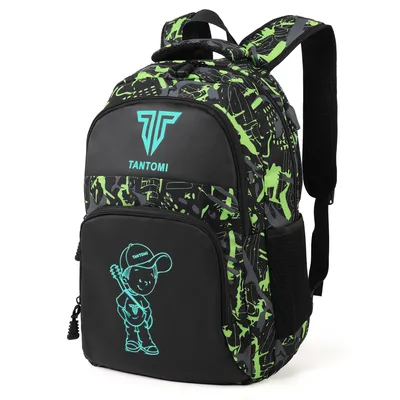 Produktbild von Schulrucksack Jungen Schulrucksack teenager schulranzen Jugendliche Daypacks, Reflektierender Wasserdicht Outdoor Camping Groß rucksack