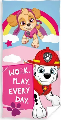 Produktbild von PAW PATROL Badetuch 70x140 BAUMWOLLE