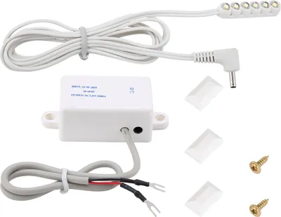 Zdjęcie produktu dla 0,3 W 6-diodowa lampa robocza LED z podstawą magnetyczną do maszyn do szycia, wtyczka CN, 220 V