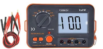 Obrázok produktu pre Tester izolačného odporu s digitálnym LCD displejom a podsvietením