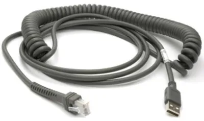 Imagen del producto de Cable de transferencia de datos USB Motorola CBA-U10-S15ZAR - 4,57 m - 1 conector USB tipo A - 1 conector USB tipo A