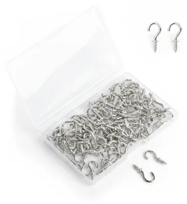 Produktbild von InAndOutdoorMatch - Schraubhaken - Silber - Rostbeständig, KI-generiertes Bild