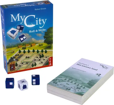 Produktbild von 999games 999 Spiele My City Roll Schreibwürfelspiel