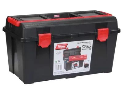 Produktbild von - Werkzeugkasten - 480 x 258 x 255 mm - mit Tragekasten - 31,5 L
