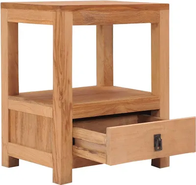 Produktbild von vidaXL Nachttisch 40x30x50 cm Massivholz Teak
