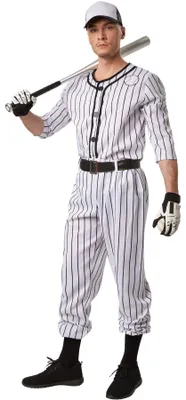 Produktbild von dressforfun® Herrenkostüm Baseball