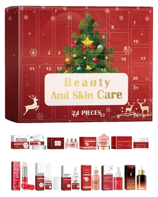 Produktbild von Adventskalender mit Hautpflege-Set für Damen und Herren