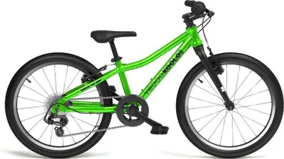 Immagine prodotto di YEDOO Koolo 20 - bicicletta per bambini da 5 anni, a partire da 110 cm di altezza, telaio in alluminio leggero, ruote da 20ŽŽ con pneumatici universali, sette marce, , peso 7,2 kg, verde