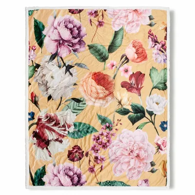 Produktbild von Plaid Descanso 130x160 cm - flowers