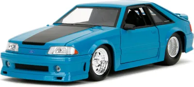 Produktbild von FORD Mustang GT 1989 Blau FAST & FURIOUS X, JAD34922, Maßstab1/24, JADA TOYS