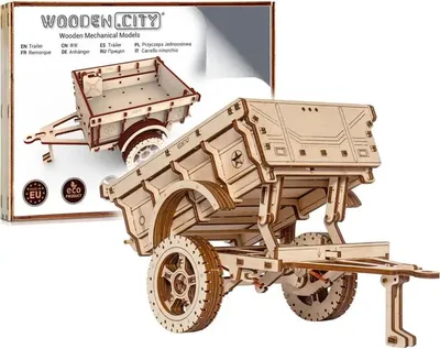 Zdjęcie produktu dla Wooden City WOODCITY.WR310, 119 szt., Pojazdy, 12 lat(a)