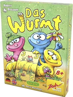 Produktbild von Zoch Kartenspiel Wettlaufspiel Das wurmt Smart & Small 601105201
