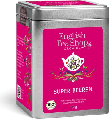 Produktbild von ETS - Super Beeren, BIO, Loser Tee, 100g Dose