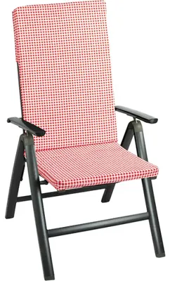 Immagine prodotto di Sedia da giardino - 47x115 cm - Rosso