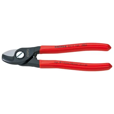 Obrázok produktu pre Knipex 95 11 165, Bočné kliešte, 1,5 cm, Oceľ, Plast, Červená, 165 mm