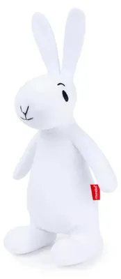 Obrázek produktu pro Plyšový králík Bob, 32 cm, bílý – bílý plyšový králík, plyšák pro děti