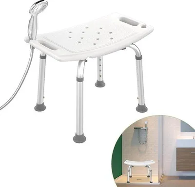Produktbild von Famanu Duschstuhl verstellbar - bis 136 kg