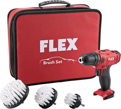 Produktbild von FLEX Akku-Schrauber 10,8 V+Bürstenset DD 2G 10.8 - 530026