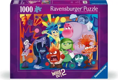 Immagine prodotto di Puzzle "Wewnątrz i na zewnątrz 2" - Emocje w Siedzibie (1000 elementów)