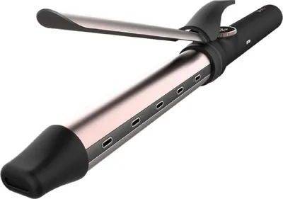 Image de Cecotec Bamba SurfCare Curly Sphere, boucleur de cheveux. Cylindre en céramique et tourmaline de 28 mm, réduit les frisottis, écran intégré