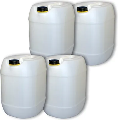 Produktbild von kanister-vertrieb® 4 x 30 Liter Kanister Wasserkanister Campingkanister Farbe natur inkl. 5 Stück Beschriftungsetiketten (4x30knn)