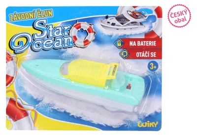 Obrázek produktu pro Člun na baterie 18 cm - Český obal