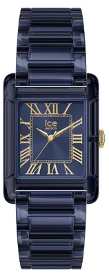 Produktbild von ICE-WATCH - Ice Power PW6 Clear Midnight Blue - Blaue Damenuhr mit Plastikarmban