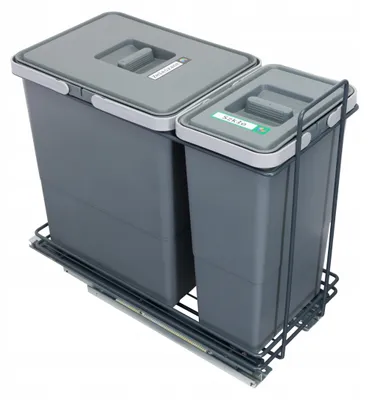 Obrázek produktu pro Sortowniki24 EcoCube Koš na tříděný odpad 30cm tichý domyk