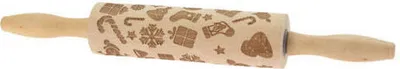 Produktbild von Teigroller mit Muster, Holz, Ø 5 cm