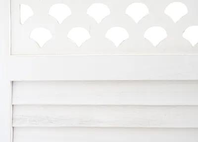 Immagine prodotto di Schermo HWC-A84, divisorio, schermo per la privacy, ornamenti 170x245cm ~ bianco