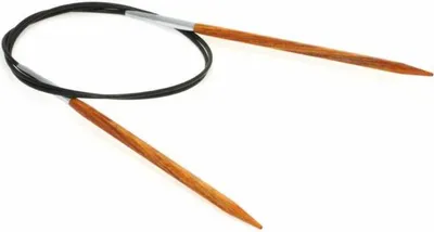 Produktbild von Lana Grossa Rundstricknadel Design-Holz Quattro 80-5.0