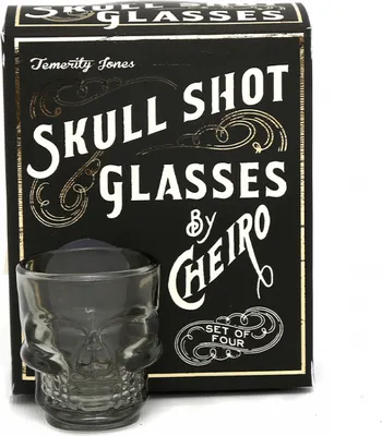 Produktbild von Totenkopf Shot Gläser im 4er Set