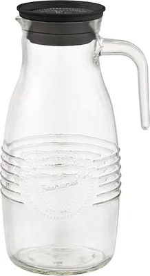 Produktbild von APS 10691 Saft-/Wasserkanne, Karaffe OLD FASHIONED, Glas, 1,8 Liter, Deckel mit Auffangsieb