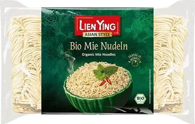 Produktbild von Lien Ying  Mie Nudeln 250 g vegetarisch Proteinquelle, Instantnudeln