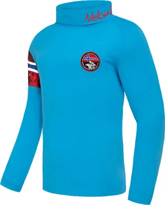 Zdjęcie produktu dla Nebulus golf męski DOWNY, golf, długi rękaw, P4934 - Mężczyźni, malibou niebieski, L
